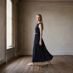 Downe sleeveless column dress — Everyday Column Dresses by ORASCI. worn by a model.