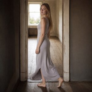 Alder Lane straight column dress — Everyday Column Dresses by ORASCI. worn by a model.