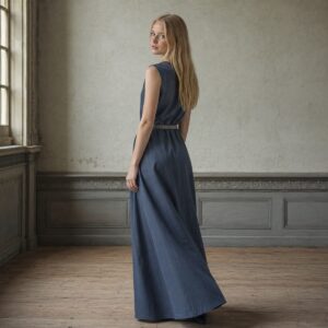 Cudham sleeveless column dress — Everyday Column Dresses by ORASCI. worn by a model.