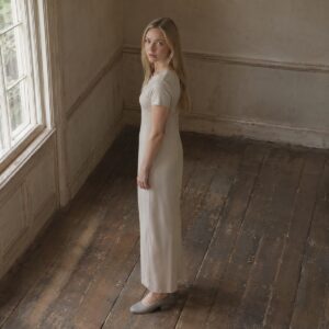 Bromley Vale straight column dress — Everyday Column Dresses by ORASCI. worn by a model.
