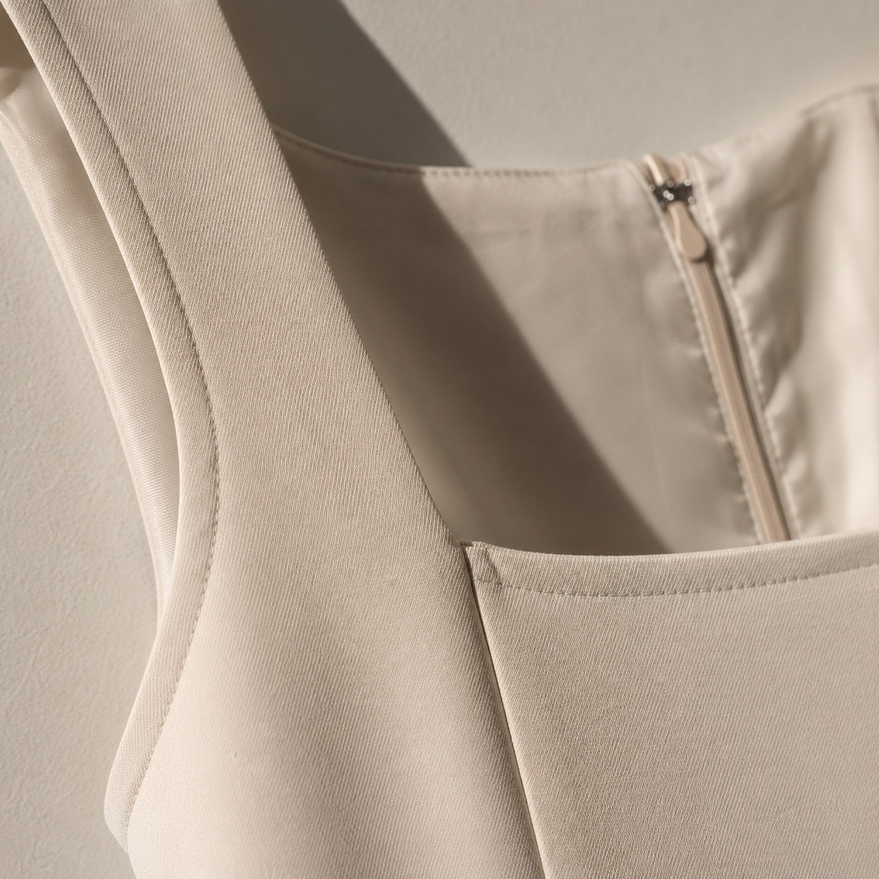 Meadow Gate floor-length evening gown — Evening Gowns and Body-Skimming Dresses by ORASCI. close detail of the fabric and finish.