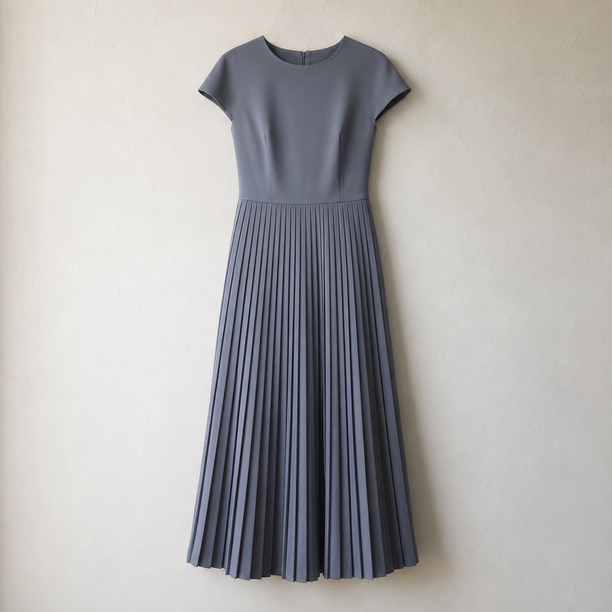 Alder Lane knife-pleat midi dress — Pleated Midi Dresses by ORASCI. product photograph on a white background.