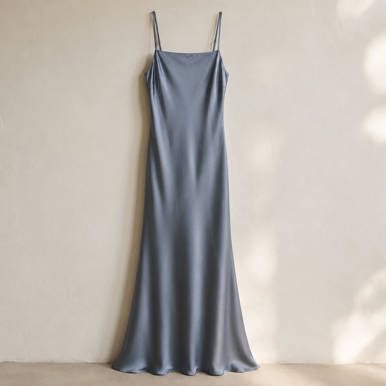 Sorrel Field bias-cut slip maxi dress — Slip Maxi Dresses by ORASCI. product photograph on a white background.