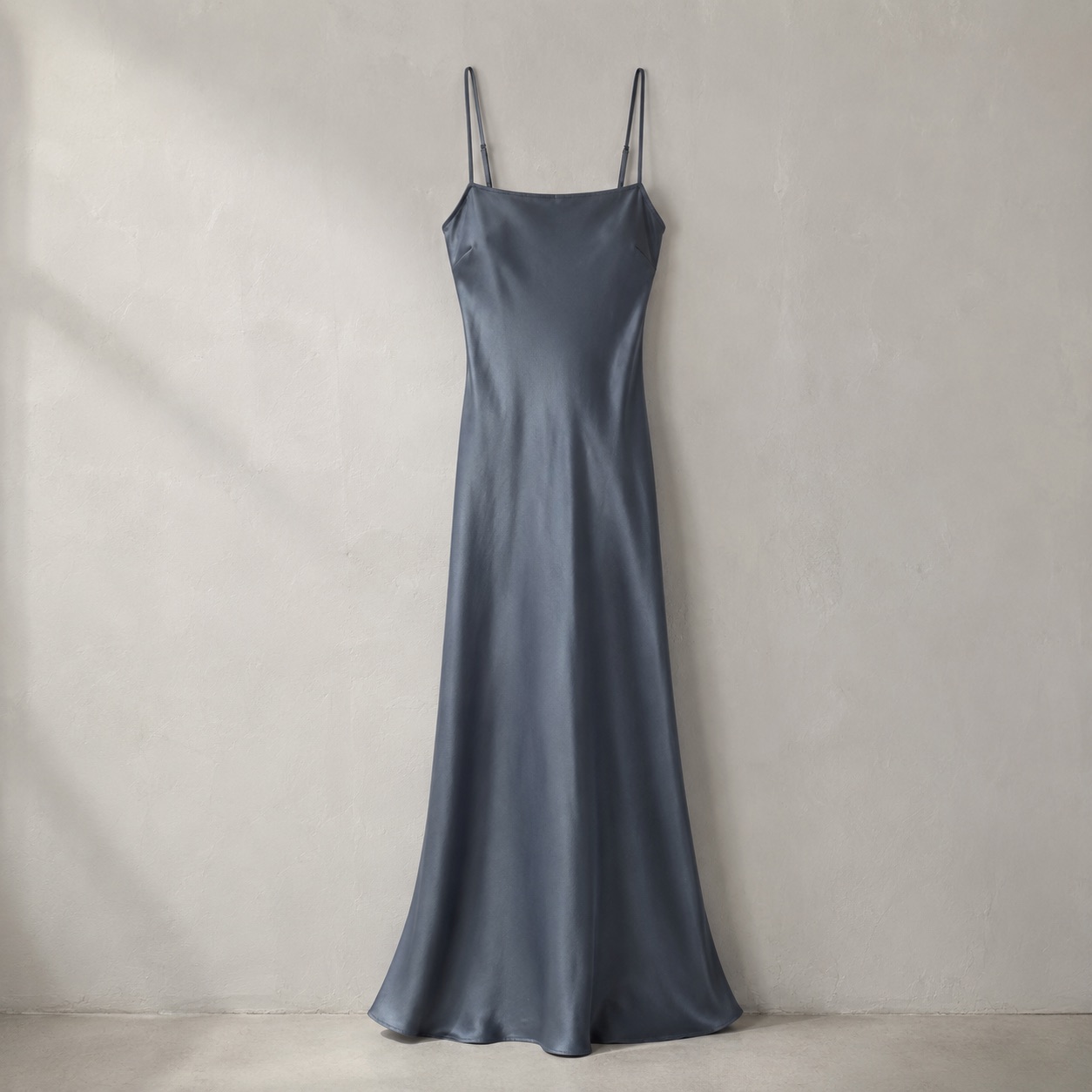 Alder Lane bias-cut slip maxi dress — Slip Maxi Dresses by ORASCI. product photograph on a white background.