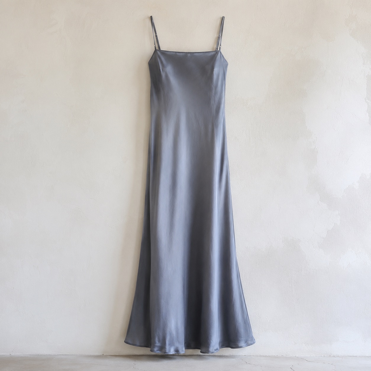 Linden Row bias-cut slip maxi dress — Slip Maxi Dresses by ORASCI. product photograph on a white background.